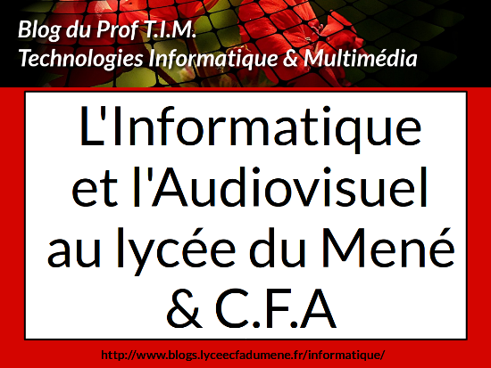 Présentation du service info aux JPO 2015