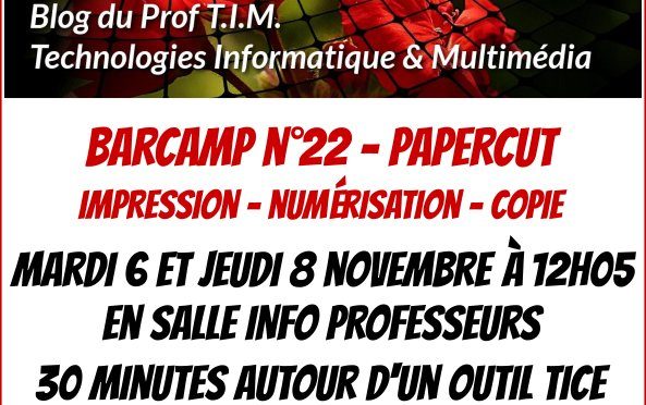 Barcamp n°22 : PaperCut