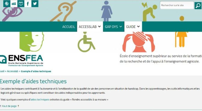 AccesLab de l&rsquo;ENSFEA