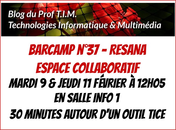 Barcamp n°37 : RESANA