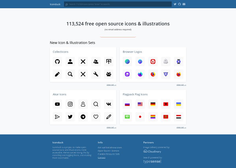 Iconduck : icônes et illustrations libres et gratuites