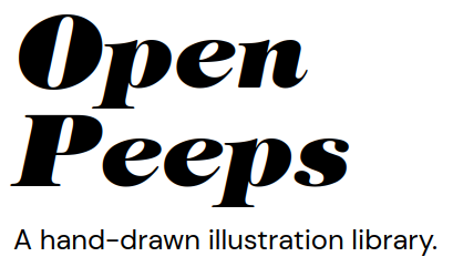 Open Peeps : banque d&rsquo;illustrations