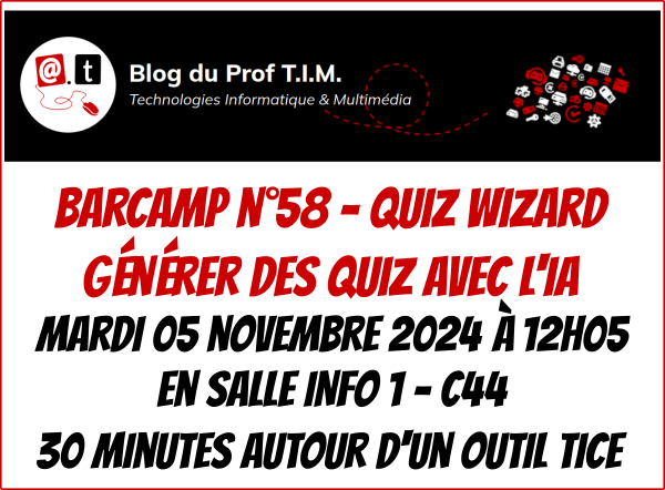 Barcamp n°58 : Quiz Wizzard