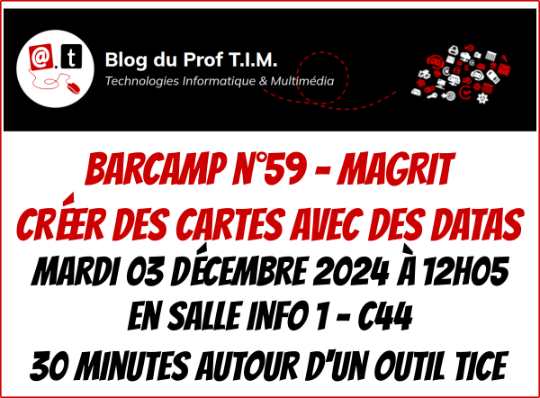 Barcamp n°59 : Magrit – Création de cartes thématiques