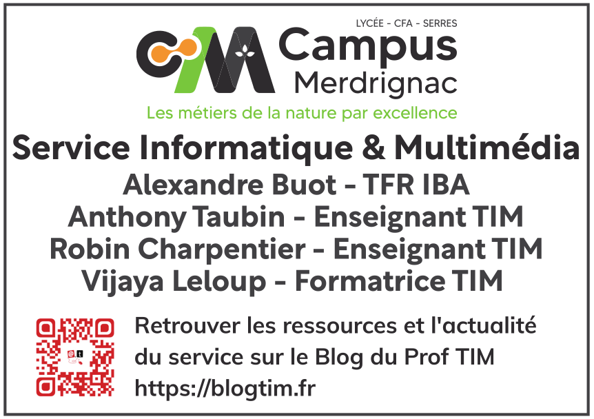 Visite technologique – Rentrée 2025